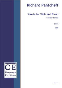 CE-RP2SVP1 • PANTCHEFF - Sonata - Score and viola part