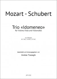 ATV030 • MOZART - Mozart-Schubert: Trio «Idomeneo» - Score 