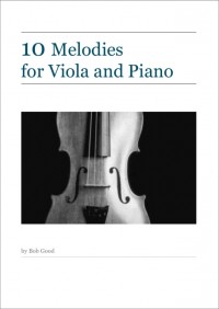 BGVLA01 • 10 Melodies For Viola And Piano
