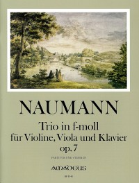 BP 1541 • NAUMANN Trio op. 7 in f minor - Score & Parts