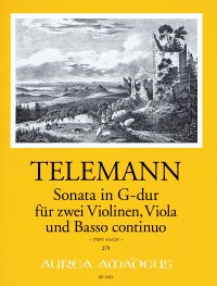 BP 1581 • TELEMANN Sonata in G major (TWV 43:G9)