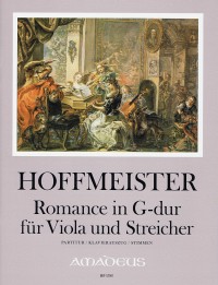 BP 1785 • HOFFMEISTER Romance G-dur für Viola und Streicher