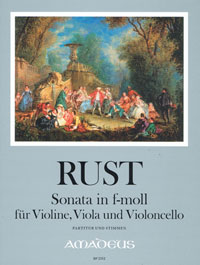 BP 2352 • RUST F.W. Sonata in f minor [First Edition]