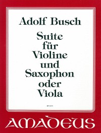 BP 2655 • BUSCH Suite for violin and saxophon or viola