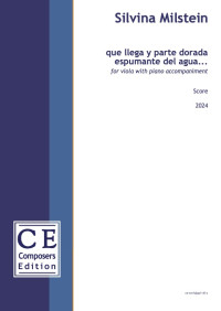 CE-SM1QLYP1 • MILSTEIN - que llega y parte dorada espumante del 