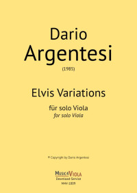 M4V-1009 • ARGENTESI - Elvis Variations - Stimme
