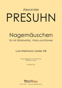 M4V-1019 • PRESUHN - Nagemäuschen - Score and parts [3]