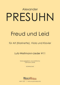 M4V-1021 • PRESUHN - Freud und Leid - Partitur und Stim. [3]