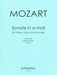 VV 637 • MOZART - Sonata - Score and 3 parts